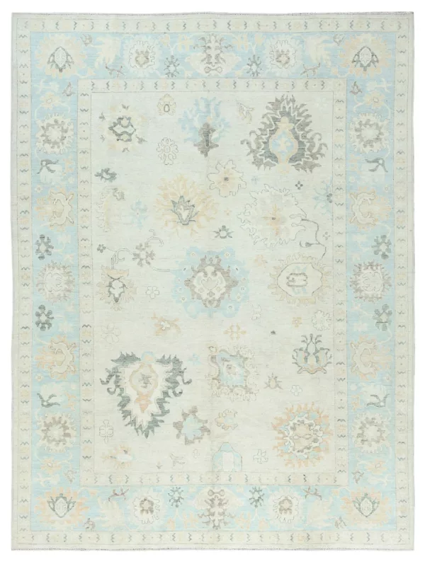 10' 03" x 13' 07" Oushak Collection Pakistani Rug