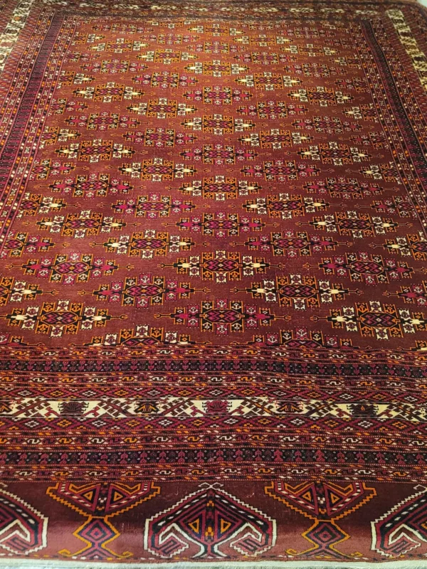 M.G. Collection Wool Rug 9'06" x 12'05" (Turkoman)